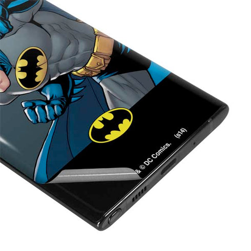 DC Comics Batman Action Pose 90's art Galaxy Note 10 Skin